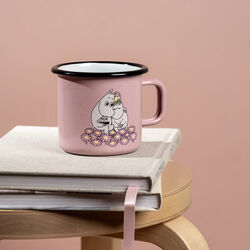 Moomin Together enamel mug, Muurla