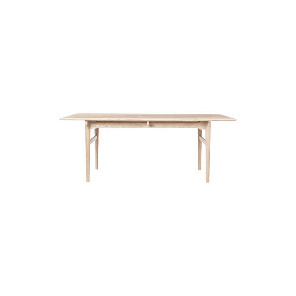 CH327 Dining Table, white oiled oak, Carl Hansen & S&oslash;n