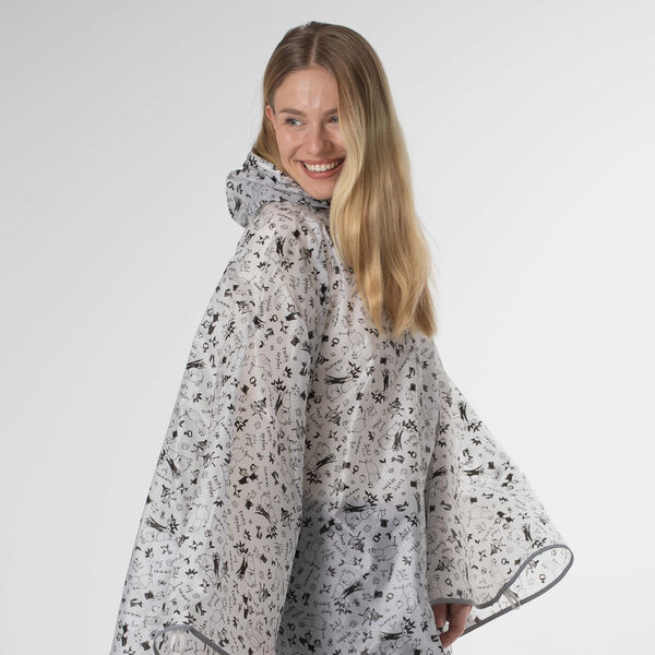 The Moomins Garden Raincoat, white, Muurla