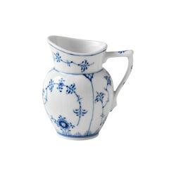 Blue Fluted Plain Cream Jug 8 cl, Royal Copenhagen