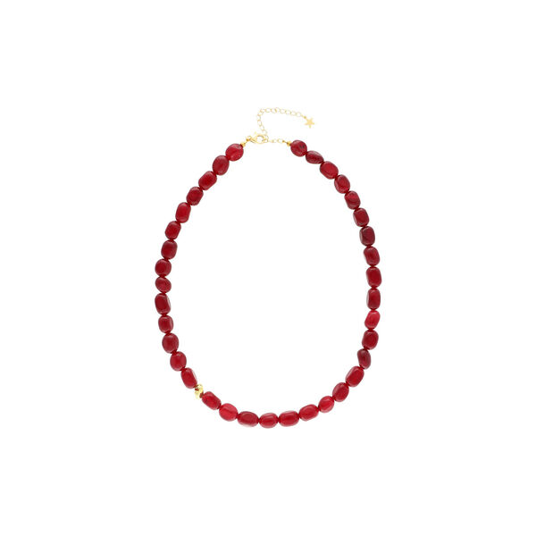 Vilma Necklace, burgundy, Nuni Copenhagen