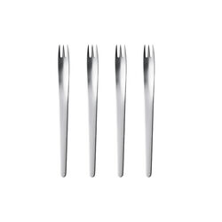 Arne Jacobsen Cake Fork 4 pcs, Georg Jensen