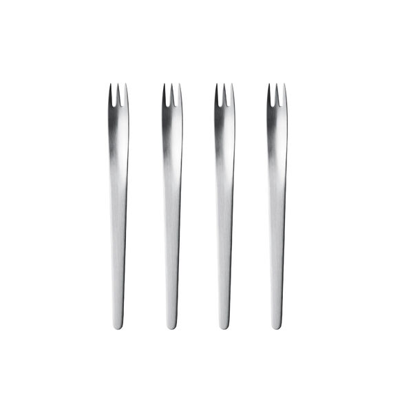 Arne Jacobsen Cake Fork 4 pcs Arne Jacobsen Cake Fork 4 pcs, Georg Jensen