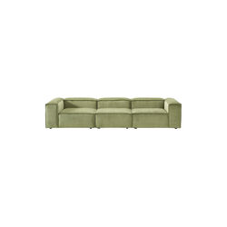 Lennon Modular 4-Seater Sofa, corduroy olive green, Westwing Collection