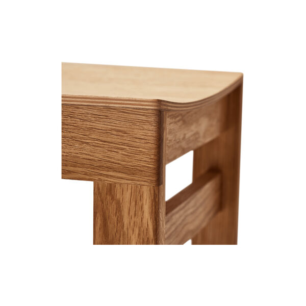 Sonder Stool, oiled oak, Form & Refine