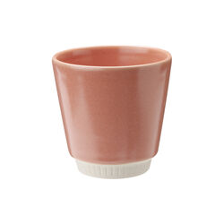 Colorit Cup, coral, Knabstrup Keramik