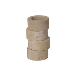 Napkin rings 4 pcs, sand, HOEME Copenhagen