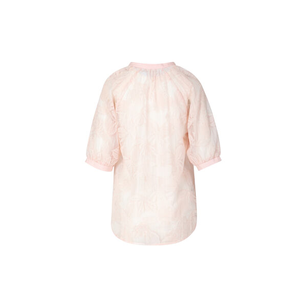 Transparent shirt with flowers, pale rose, Coster Copenhagen