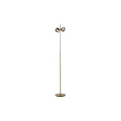 ORBIT Floor Lamp, brass, LIGHT-POINT