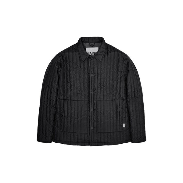 Liner Shirt Jacket, black Liner Shirt Jacket, black, Rains