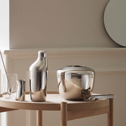 Sky Ice Bucket with Ice Tong, Georg Jensen