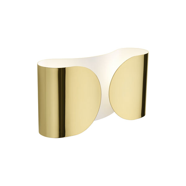 Foglio Wall Lamp, gold Foglio Wall Lamp, gold, Flos