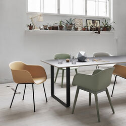 70/70 Table, black, Muuto
