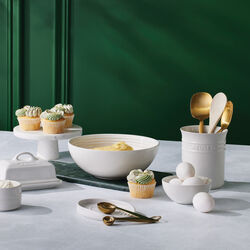 Small Utensil Jar, white, Le Creuset
