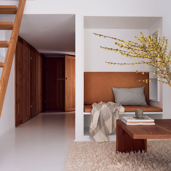 Santa Fe Throw, 05545 limestone, Silkeborg Uldspinderi