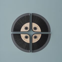 SWEEP-IT Dustpan and Broom, grey, RIG-TIG