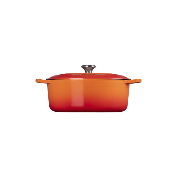 Signature cast iron oval casserole &Oslash; 31 cm, volcanic, Le Creuset