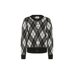 KBConstantine Cardigan, black harlequin, Karen by Simonsen