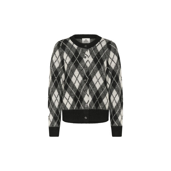 KBConstantine Cardigan, black harlequin, Karen by Simonsen