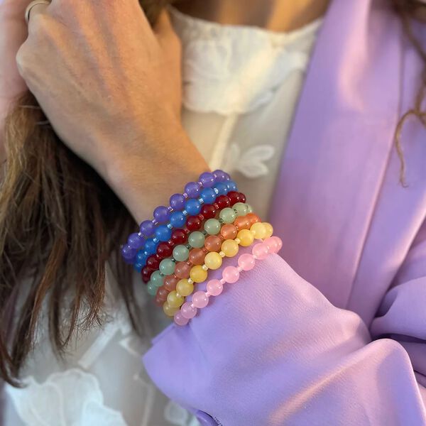 Jasmine small bracelet, lavender, Nuni Copenhagen