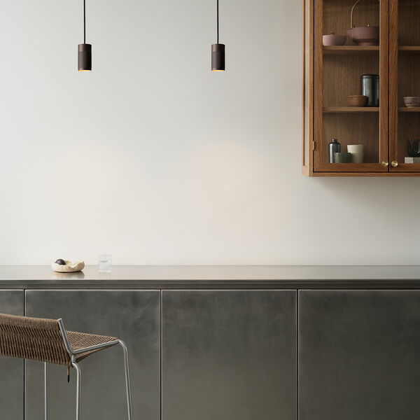 Patrone Pendant Lamp Small, browned brass, Thorup Copenhagen