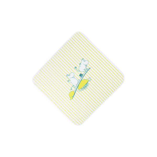 Mumi Beach Hooded Towel Velour, multi, Moomin Arabia