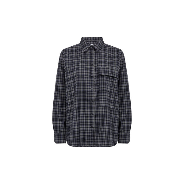 LR-TALMA 2 Skjorte, dark navy combi, Levet&eacute; Room
