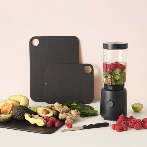 CUT-IT Chopping Board, black CUT-IT Chopping Board, black, RIG-TIG