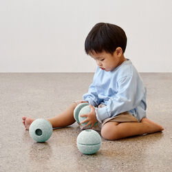 3 x Foam Balls, ocean mint/forest green, MODU
