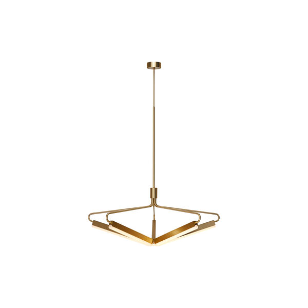 Angel 5 500 Wide Chandelier, brass Angel 5 500 Wide Chandelier, brass, Rubn
