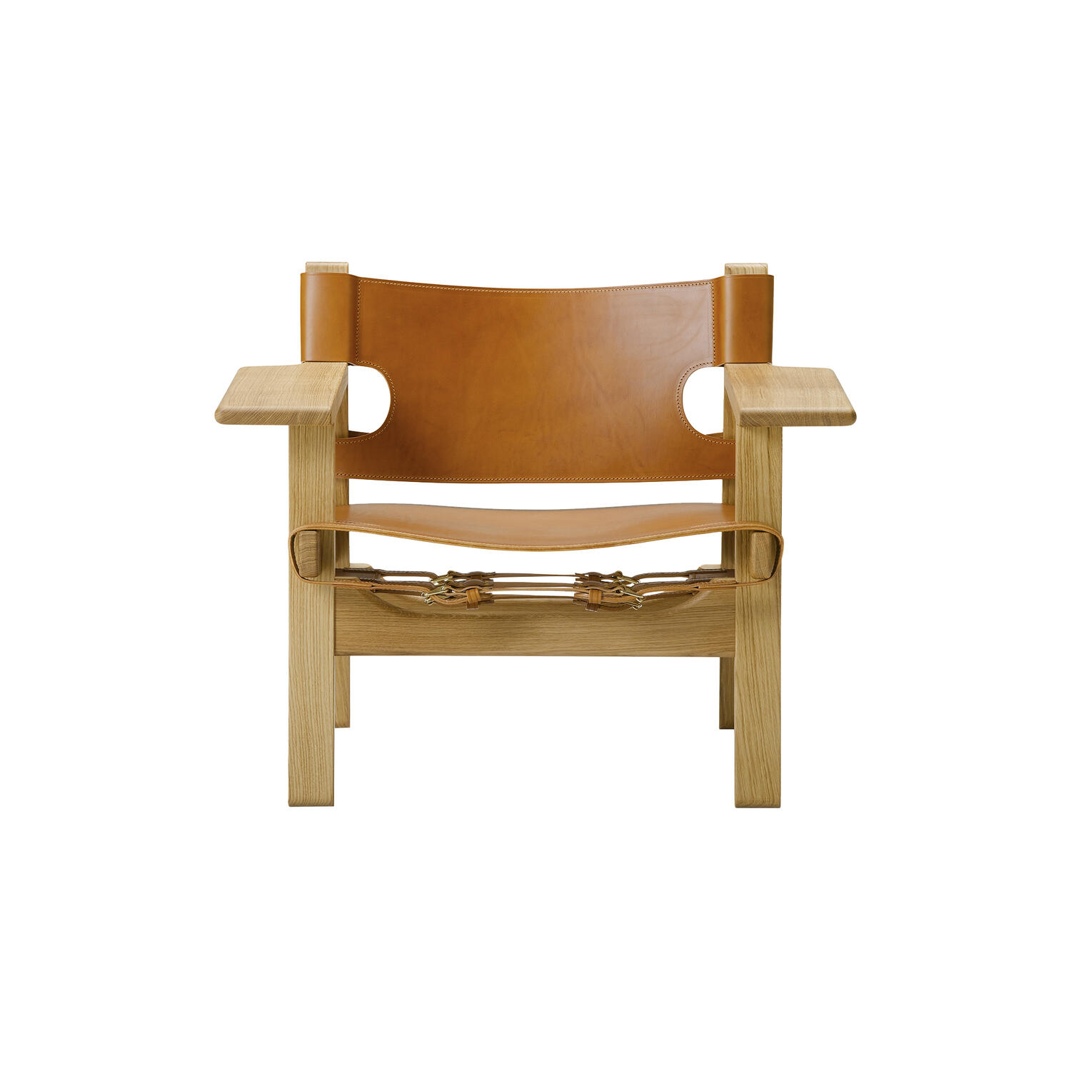 2226 The Spanish Chair, cognac/oiled oak