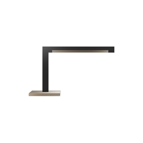 INLAY T2 LINEAR Table Lamp, matt black/satin gold INLAY T2 LINEAR Table Lamp, matt black/satin gold, LIGHT-POINT
