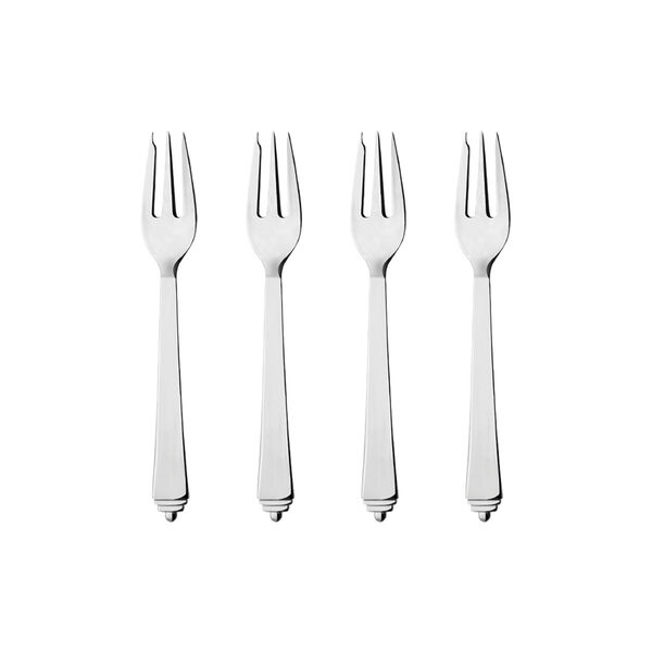 Pyramid Cake Fork 4 pcs Pyramid Cake Fork 4 pcs, Georg Jensen