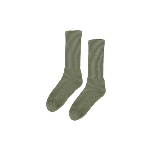 Organic Active Sock, dusty olive, Colorful Standard