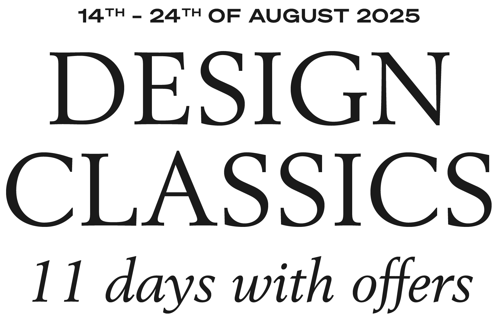 Design Classics 2025