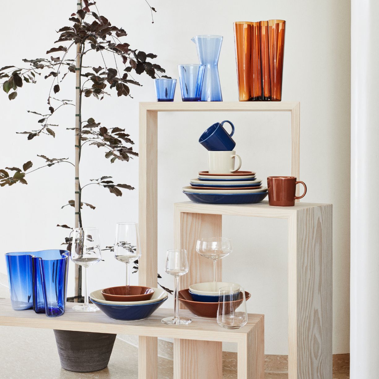Alvar Aalto Vase 25 cm, salmon pink