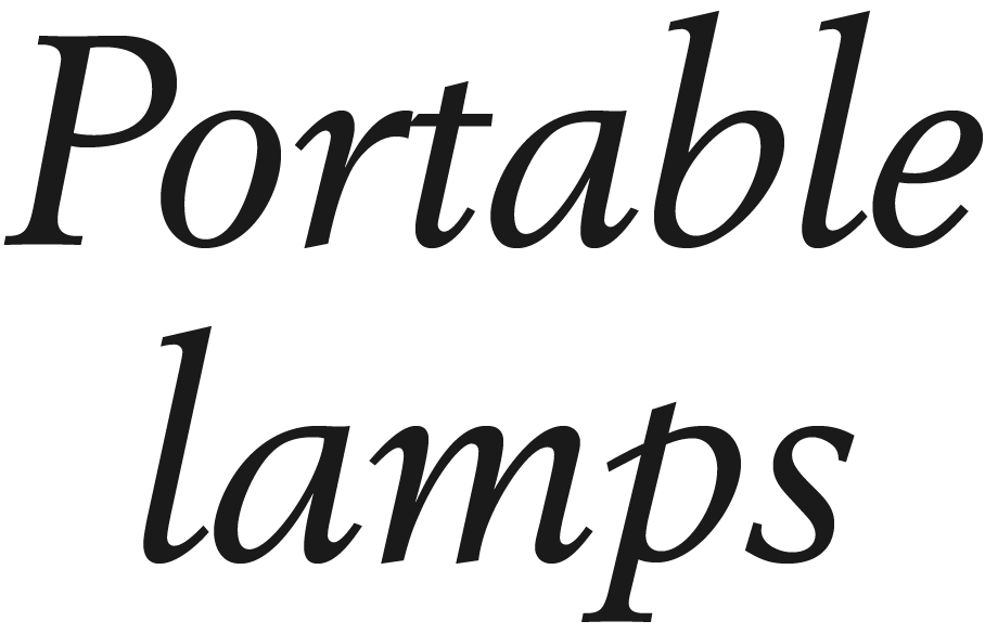 Portable Lamps